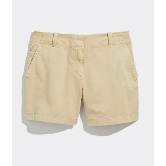 Vineyard Vines 5" Herringbone Every Day Shorts Sand Shorts Women Sz 8 - Picture 6 of 11